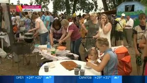 Фестиваль ухи прошел на берегах Волги (1 канал)