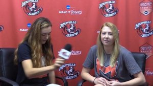 Inside the Saints Volleyball Locker Room with Cassidy Arndt and Faith Ahlhardt