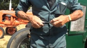 Запуск трактора с помощью патрона