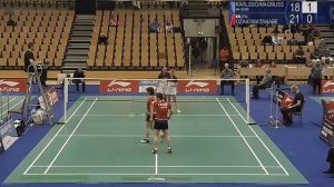 Karlsson / Magnusson vs Ozaki / Watanabe (WD, QF) - Denmark Challenge 2019