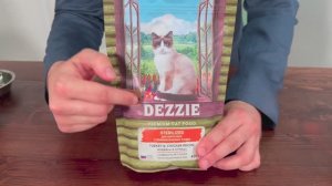 DEZZIE Sterilized Cat Сухой корм для взрослых стерилизованных кошек Индейка и Курица