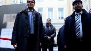 Открытие памятника Стиву Джобсу. Максим Долгополов