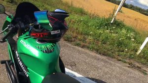 Обзор на KAWASAKI ZXR 400 редкий мот