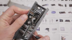 Разобрал электрозамок Полис 121И