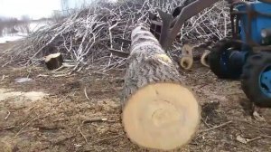 Самодельный КУН  на  трактор Т-40