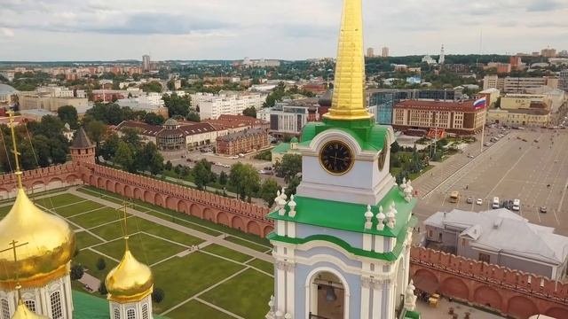 Тульский кремль. Тула аэросъемка. Видеосъемка в Туле
