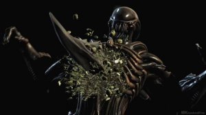 MORTAL KOMBAT X Leatherface Performs All Character Fatalities Fatality