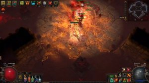 Tectonic Slam 3.6 Synthesis - lvl 82 Ahuatotli depth226 delve boss fight