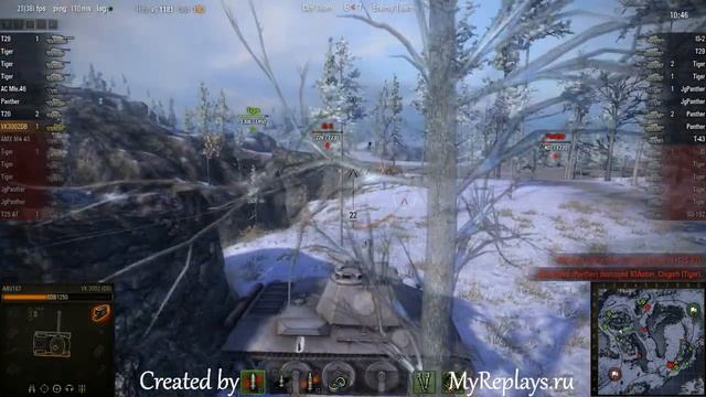 WOT: Arctic Region - VK 3002 (DB) - 3 frags - смотреть онлайн