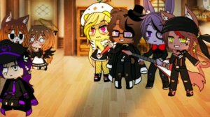 William afton+elizabeth с Fnaf 1~"24 часа в одной комнате"~