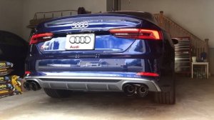 2018 Audi S5 Sportback AWE Tuning Touring Edition Exhaust