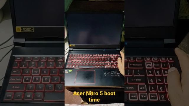 Acer Nitro 5 Gaming Laptop boot time смотреть онлайн