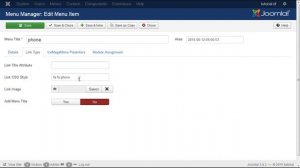 Joomla 3.x. How To Edit Contact Details In Header