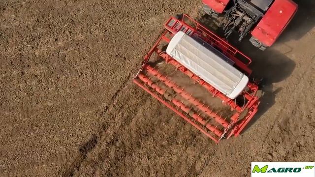 Работа Maschio Gaspardo Artiglio - глубокорыхлитель с бункером для удобрений смотреть онлайн