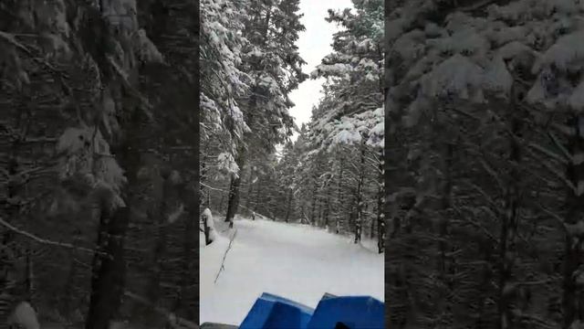 Polaris 850 highlifter in the snow смотреть онлайн