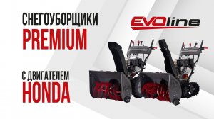 Снегоуборщики EVOline серии PREMIUM с двигателем Honda