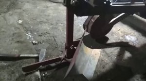 Делаем плуг на самодельный трактор.