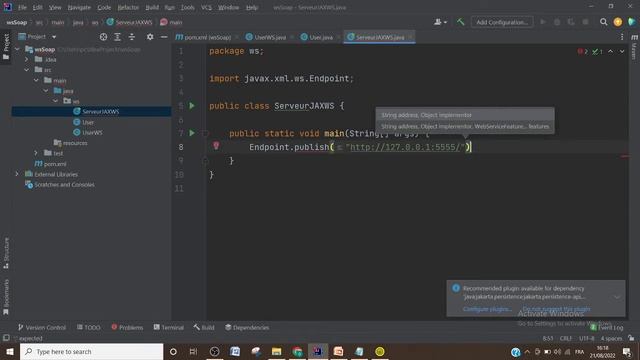 Service Web SOAP - Partie 2 (Pratique)