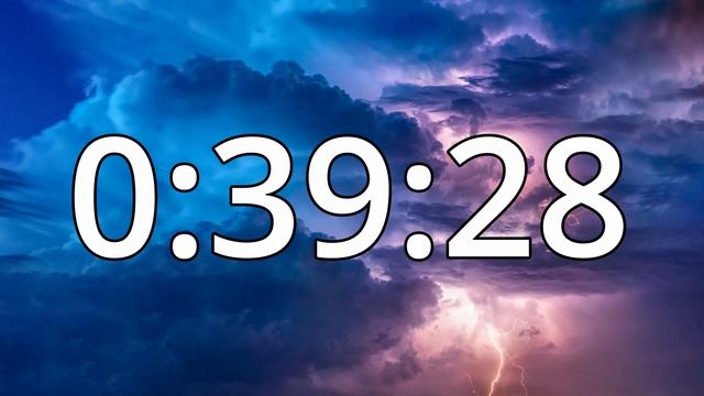 1 Hour 19 Minutes Countdown Timer With Alarm Sound At the End (Simple Beep) смотреть онлайн