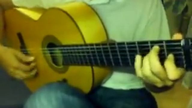 Alzapua practice, flamenco guitar lesson смотреть онлайн