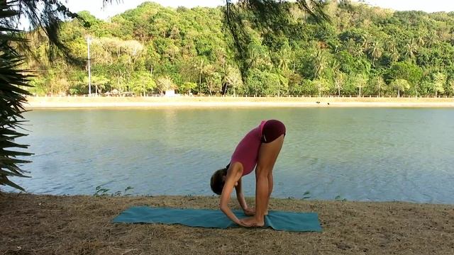 Pada hasta asana (падахастасана) смотреть онлайн