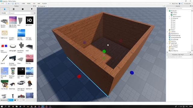 делаем дом в роблокс студио смотреть онлайн