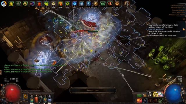 PoE 3.22 Гайд по фарму кражи (Heist) 10 div/hr смотреть онлайн