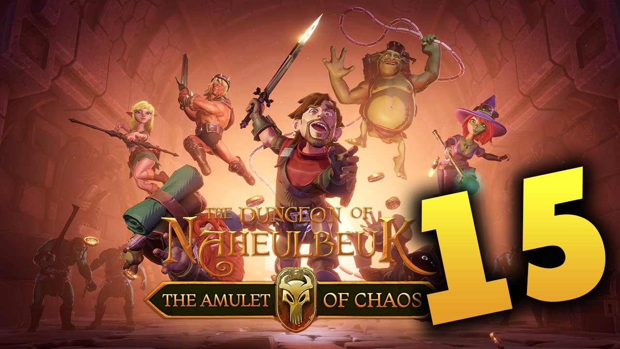 Пошаговая РПГ The Dungeon Of Naheulbeuk: The Amulet Of Chaos - прохождение часть 15 (сложность макс)