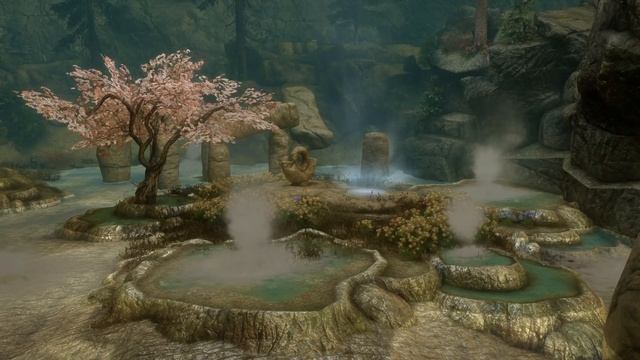 Ambience In Skyrim: Relaxing Ambience From Ancestor Glade смотреть онлайн