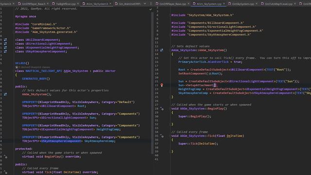 언리얼 엔진 5.1 C++ 하늘 & 날씨 시스템 Part 1(4k) смотреть онлайн