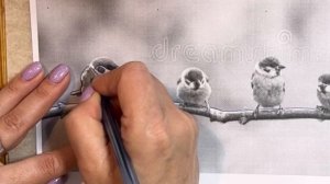 Как перенести изображение с фото на акварельную бумагу/Мастер класс/Простой способ