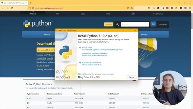 Python Tutorial - Hoe installeer ik Python op Windows 11 смотреть онлайн