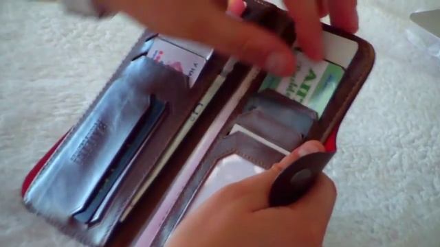 Портмоне из натуральной кожи carwallet