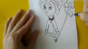 Рисуем Снежку из Сказочного патруля