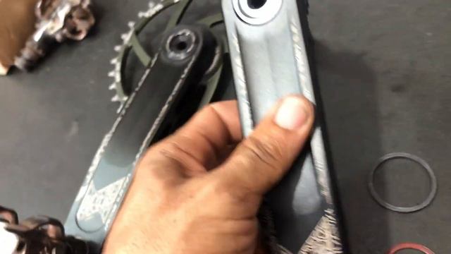 Fazendo manutenção em um pedivela do Aliexpress
