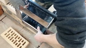 Установка потдувальной, топочной дверки. Серия 3