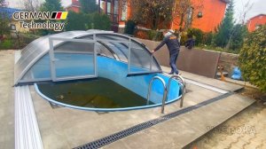 Раздвижной Павильон для бассейна модель Teledom