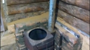 195ый день в деревне .Установка трубы в баню, поездка за песком и камнями