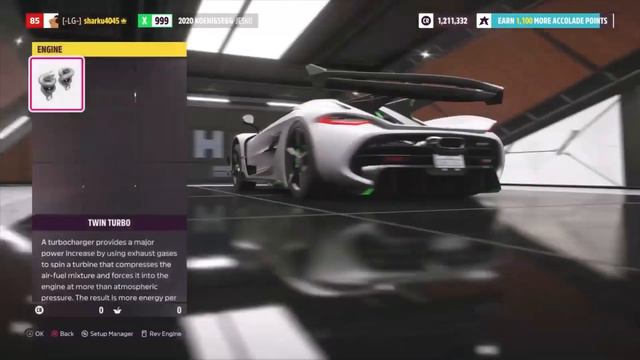 311 Mph | 500 Km/h Koenigsegg jesko tune FH5 смотреть онлайн