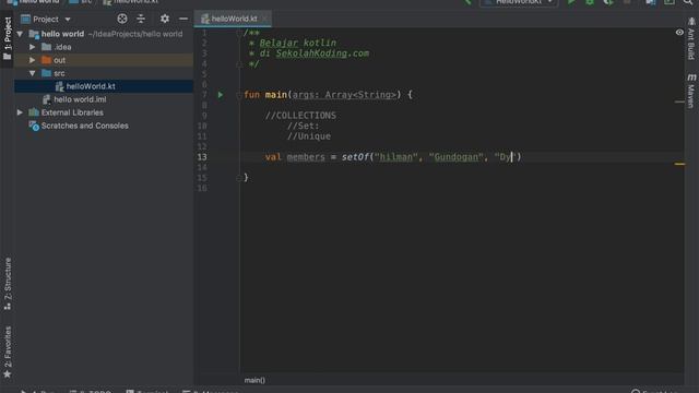 5 collection set dan mutable set смотреть онлайн