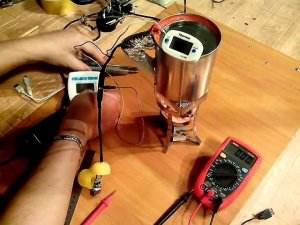 Термоэлектрогенератор походный тестовые испытания