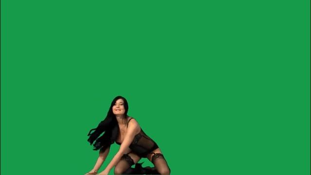 Хромакей(chromakey). Красивые девушки танцуют #4. смотреть онлайн
