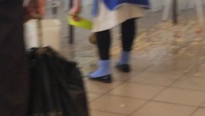 Когда твой друг не добежал до туалета