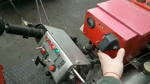 Для Минитрактора всегда найдётся работа / маленькие доработки