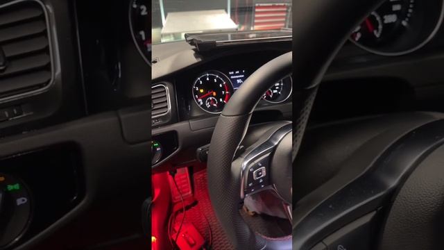 Golf 7 gti met 478 pk! Stage 3 getuned & multimap. Dus meerdere tunes kiezen tijdens het rijden!