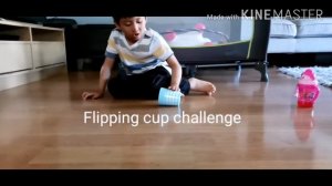 Flipping Cup Challenge - newly discovered game for kids by Enzo