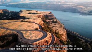 Коринф на карте Греции (Пелопоннес): достопримечательности, Коринфский канал