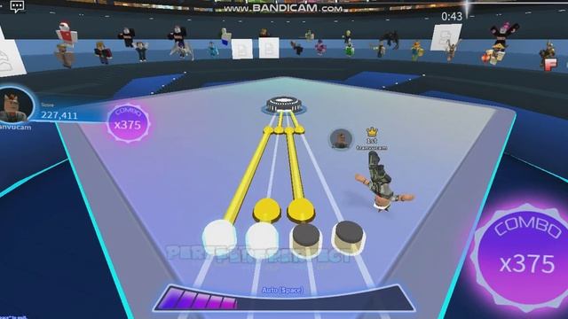 ROBLOX Robeats: BLOODY STREAM (Hard) [NO MISS, CASUAL MODE, FULL COMBO] смотреть онлайн