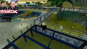 Роблокс ПАРК ЮРСКОГО ПЕРИОДА.  меня съел ДИНОЗАВР | ROBLOX по русски.