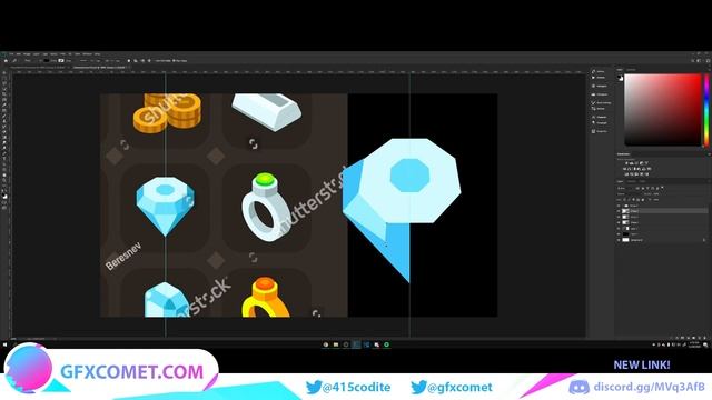 ROBLOX ICON TUTORIAL: Gem Icon | GFX COMET смотреть онлайн